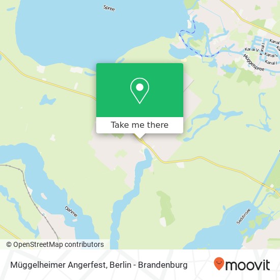 Müggelheimer Angerfest map