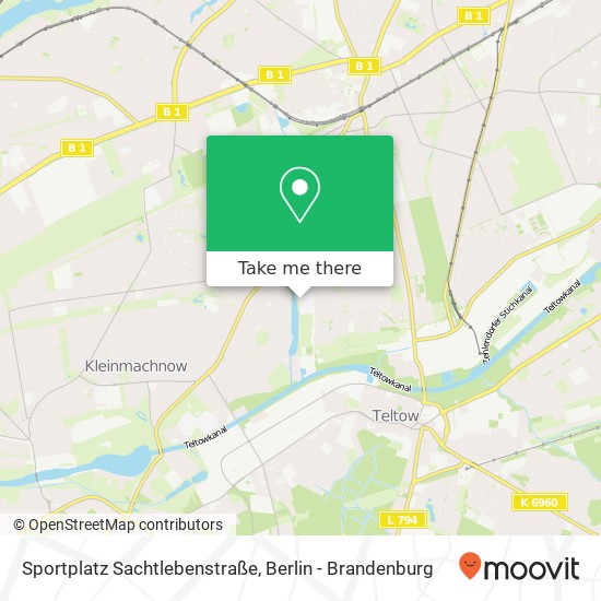 Sportplatz Sachtlebenstraße map