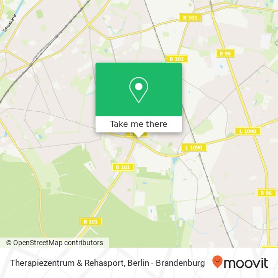 Therapiezentrum & Rehasport map