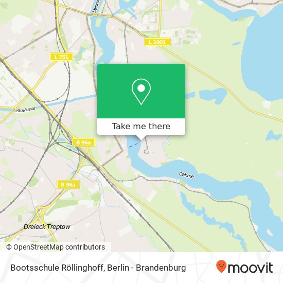 Bootsschule Röllinghoff map