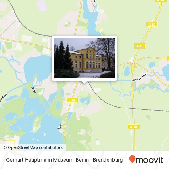 Gerhart Hauptmann Museum map