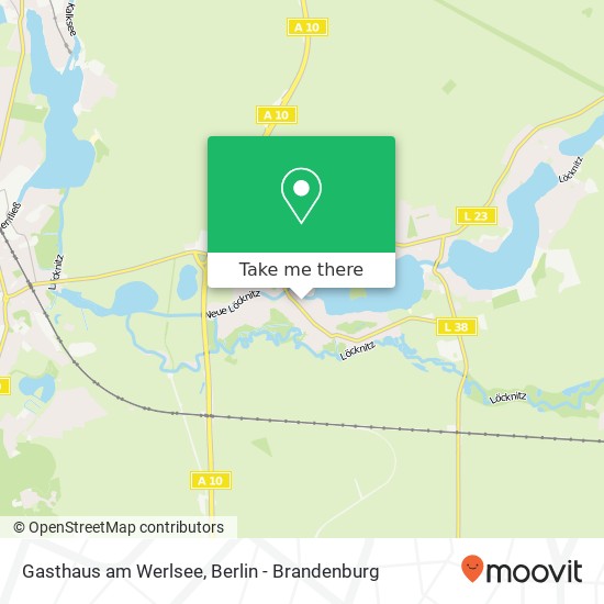 Gasthaus am Werlsee map