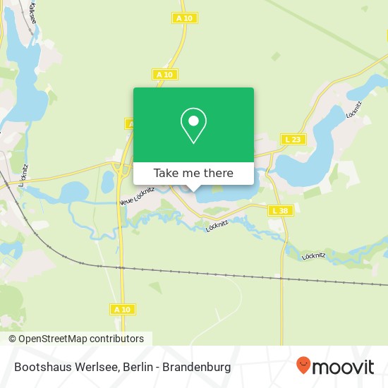 Bootshaus Werlsee map