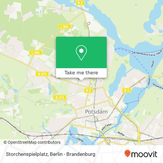 Storchenspielplatz map