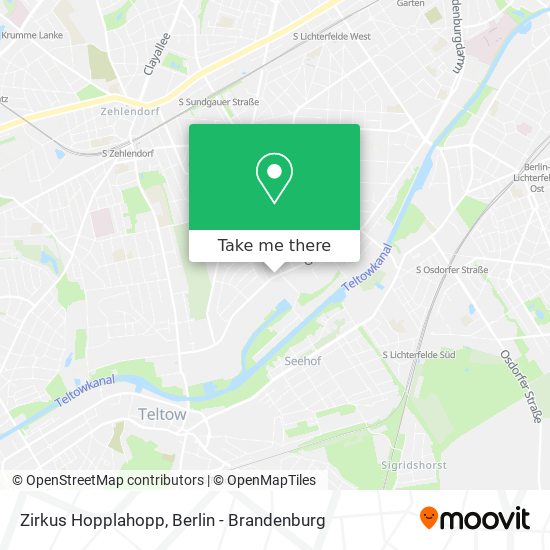 Zirkus Hopplahopp map