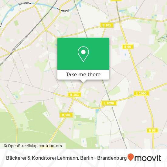 Bäckerei & Konditorei Lehmann map