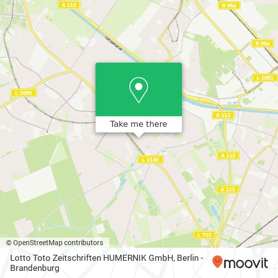 Lotto Toto Zeitschriften HUMERNIK GmbH map