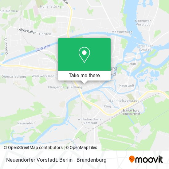 Neuendorfer Vorstadt map