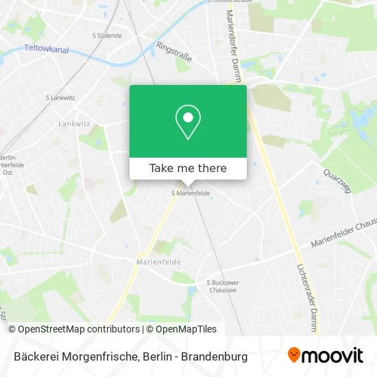 Карта Bäckerei Morgenfrische