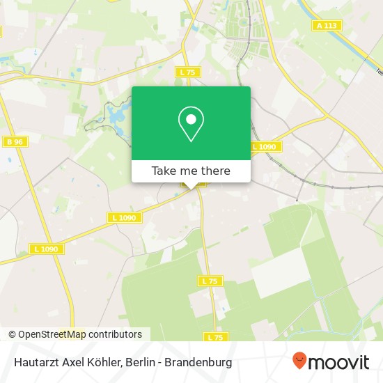 Hautarzt Axel Köhler map