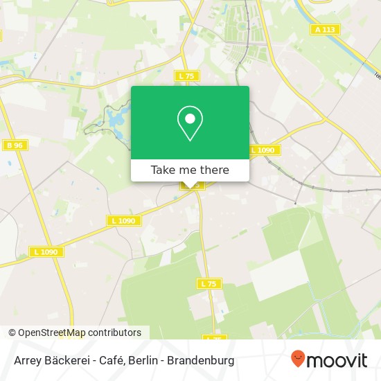Arrey Bäckerei - Café map