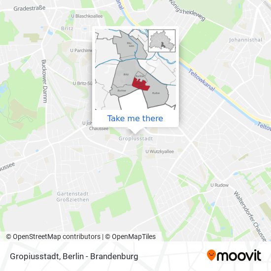 Gropiusstadt map