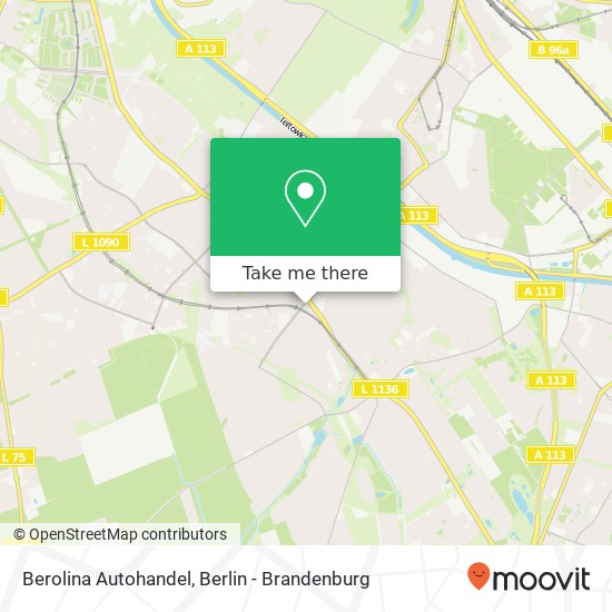 Berolina Autohandel map