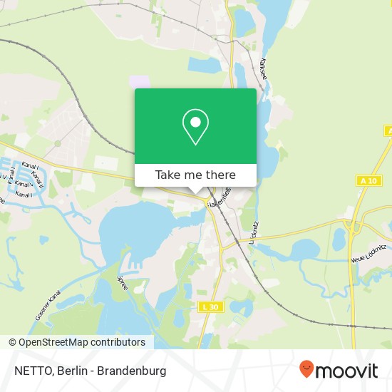 NETTO map