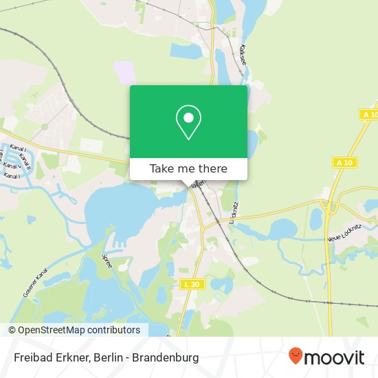 Карта Freibad Erkner