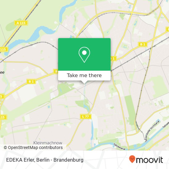 EDEKA Erler map