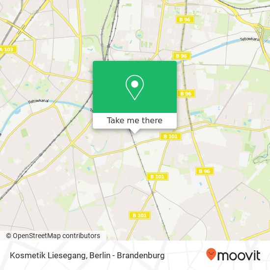 Kosmetik Liesegang map