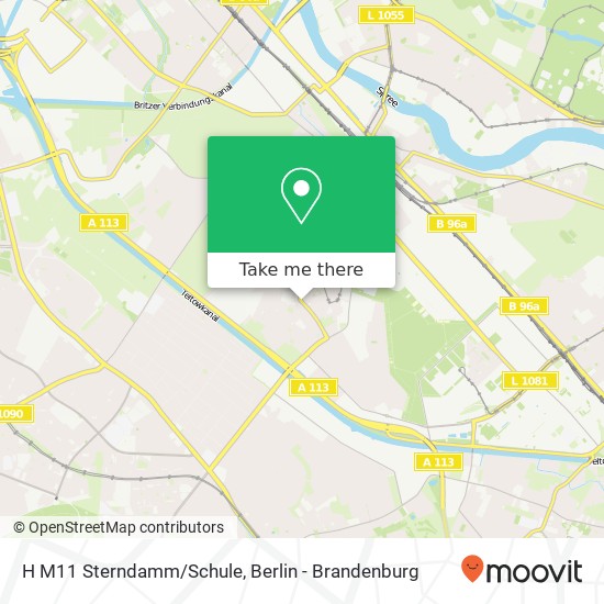 H M11 Sterndamm/Schule map