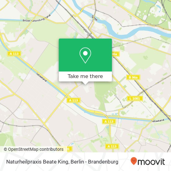 Naturheilpraxis Beate King map