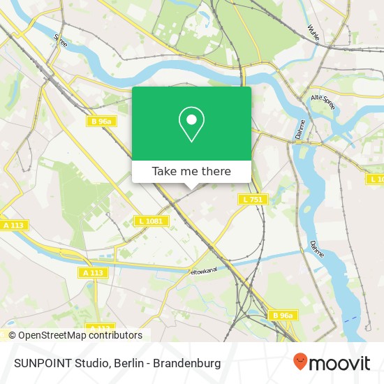 SUNPOINT Studio map