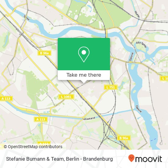 Stefanie Bumann & Team map