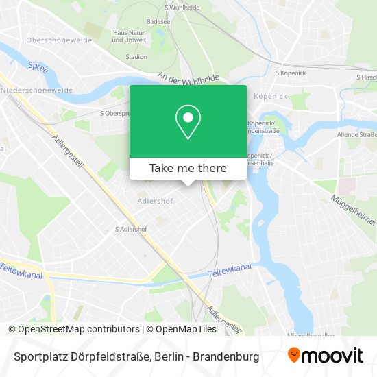 Sportplatz Dörpfeldstraße map