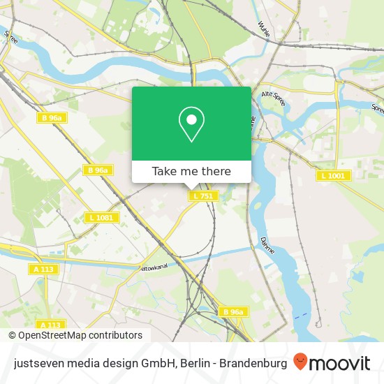justseven media design GmbH map