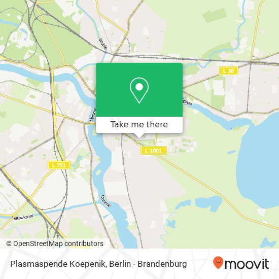 Plasmaspende Koepenik map