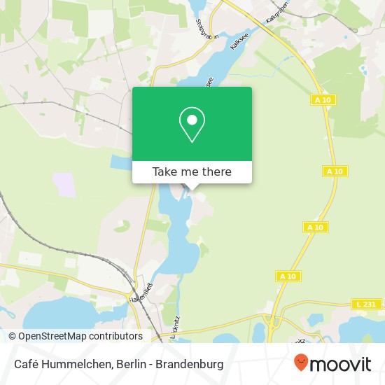 Café Hummelchen map