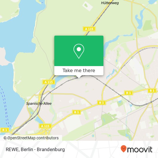 REWE map