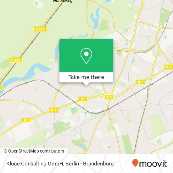 Kluge Consulting GmbH map