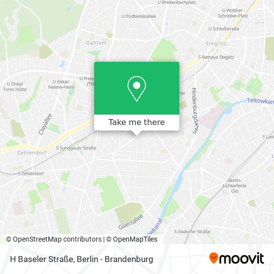 Карта H Baseler Straße