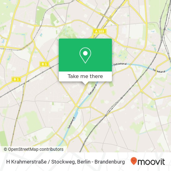 H Krahmerstraße / Stockweg map