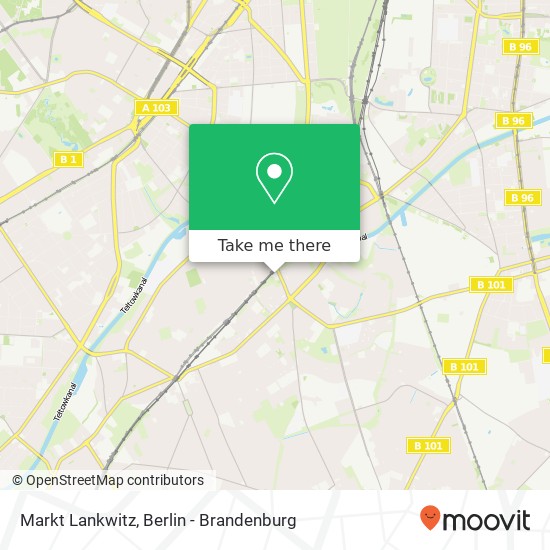 Markt Lankwitz map