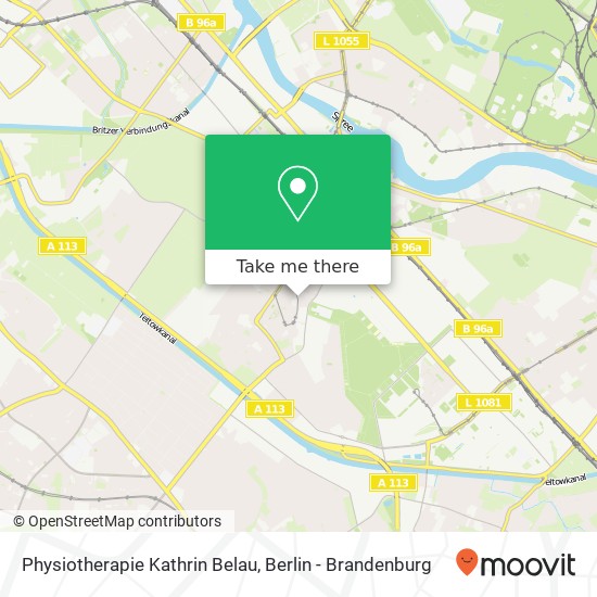 Physiotherapie Kathrin Belau map