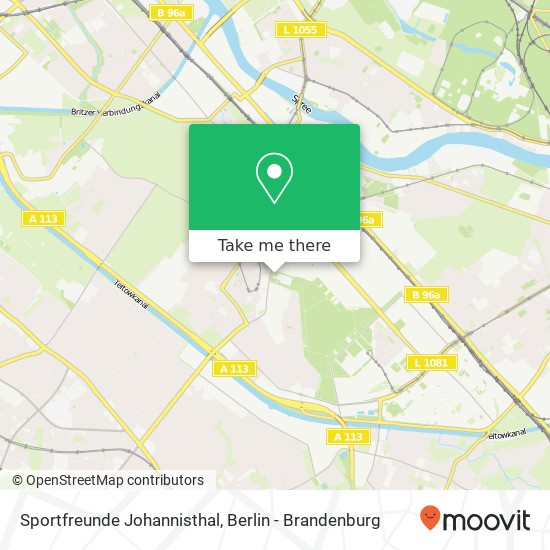 Sportfreunde Johannisthal map