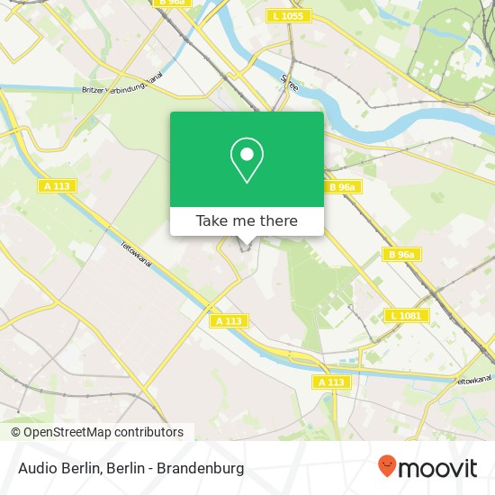 Audio Berlin map