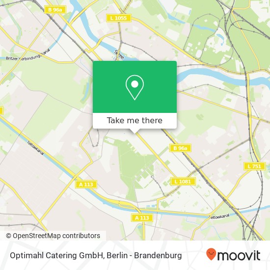 Optimahl Catering GmbH map