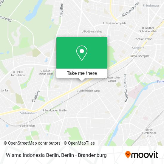 Wisma Indonesia Berlin map