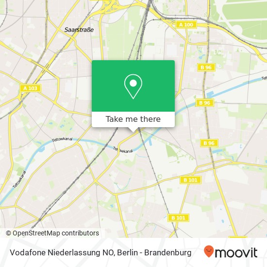 Vodafone Niederlassung NO map