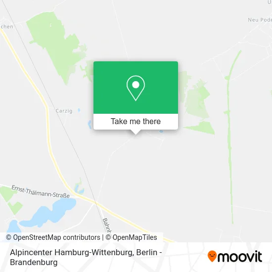 Карта Alpincenter Hamburg-Wittenburg