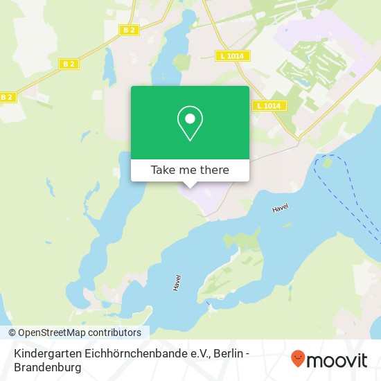 Карта Kindergarten Eichhörnchenbande e.V.