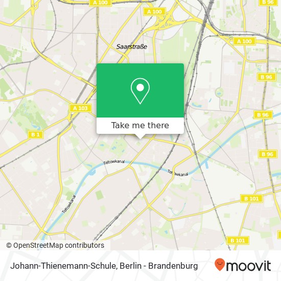 Карта Johann-Thienemann-Schule