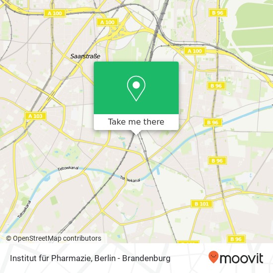 Institut für Pharmazie map