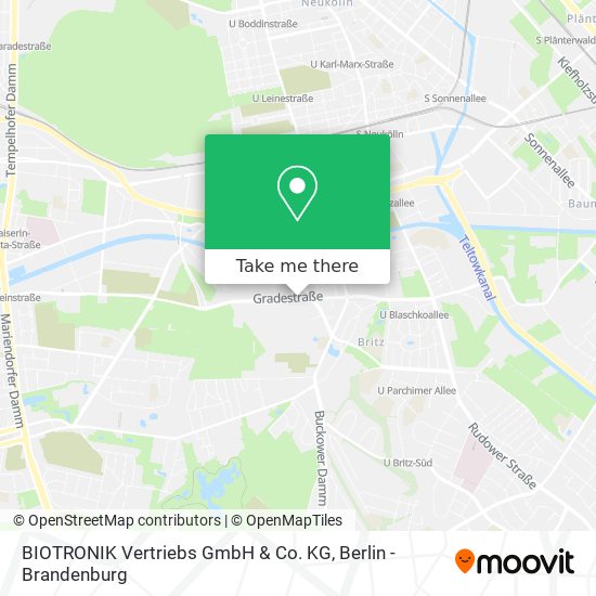 BIOTRONIK Vertriebs GmbH & Co. KG map