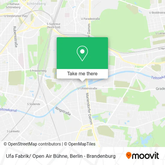 Карта Ufa Fabrik/ Open Air Bühne