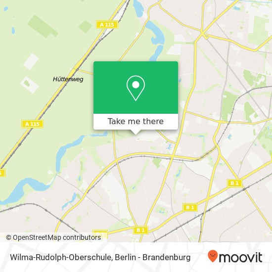 Wilma-Rudolph-Oberschule map