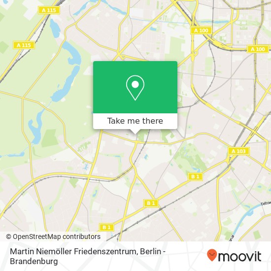 Martin Niemöller Friedenszentrum map