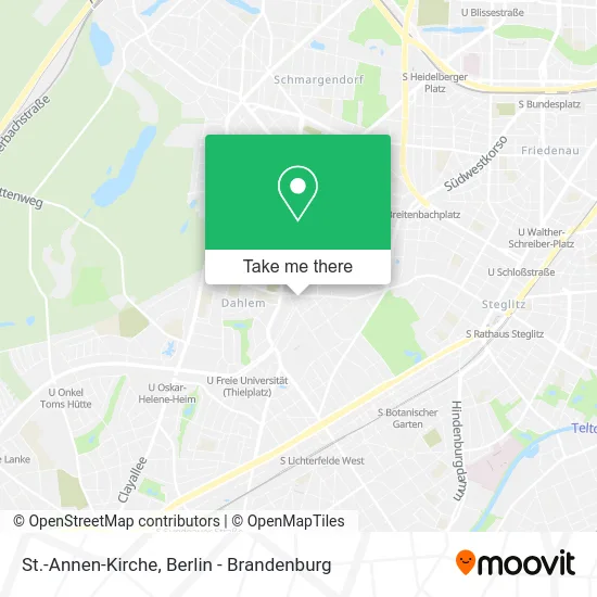 Карта St.-Annen-Kirche