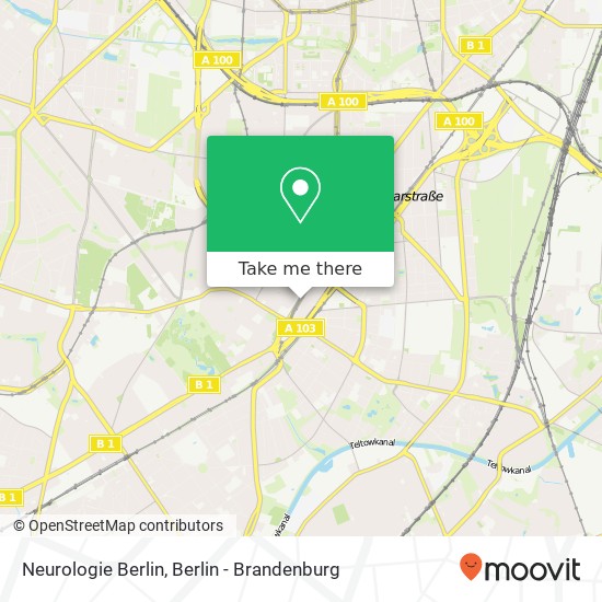 Neurologie Berlin map